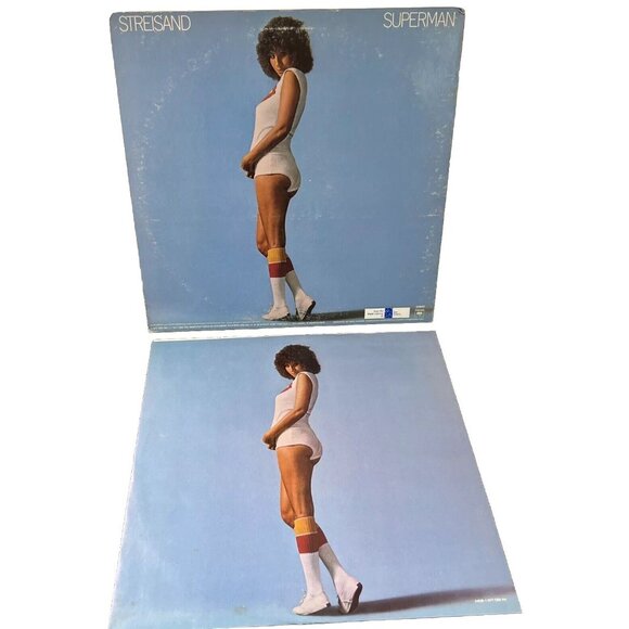 Superman Barbra Streisand Columbia 1977 Vinyl LP JC 34830 With Lyrics/Poster - Picture 3 of 14
